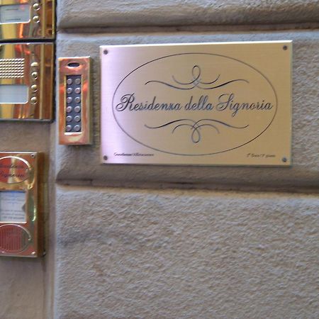 Hotel Residenza Della Signoria Florencia Exterior foto